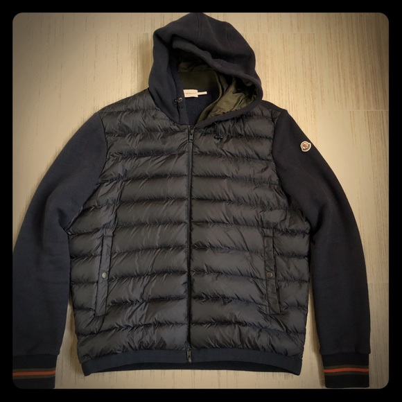 Mens Moncler Xxl Maglia Cardigan Navy 